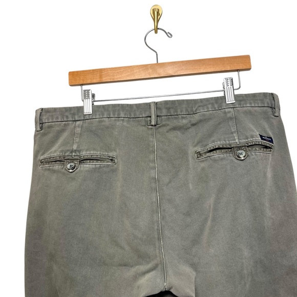 Em’s of Mason’s Italy chino pants Green stretch regular fit Size EU 54 38x33 - Picture 4 of 14